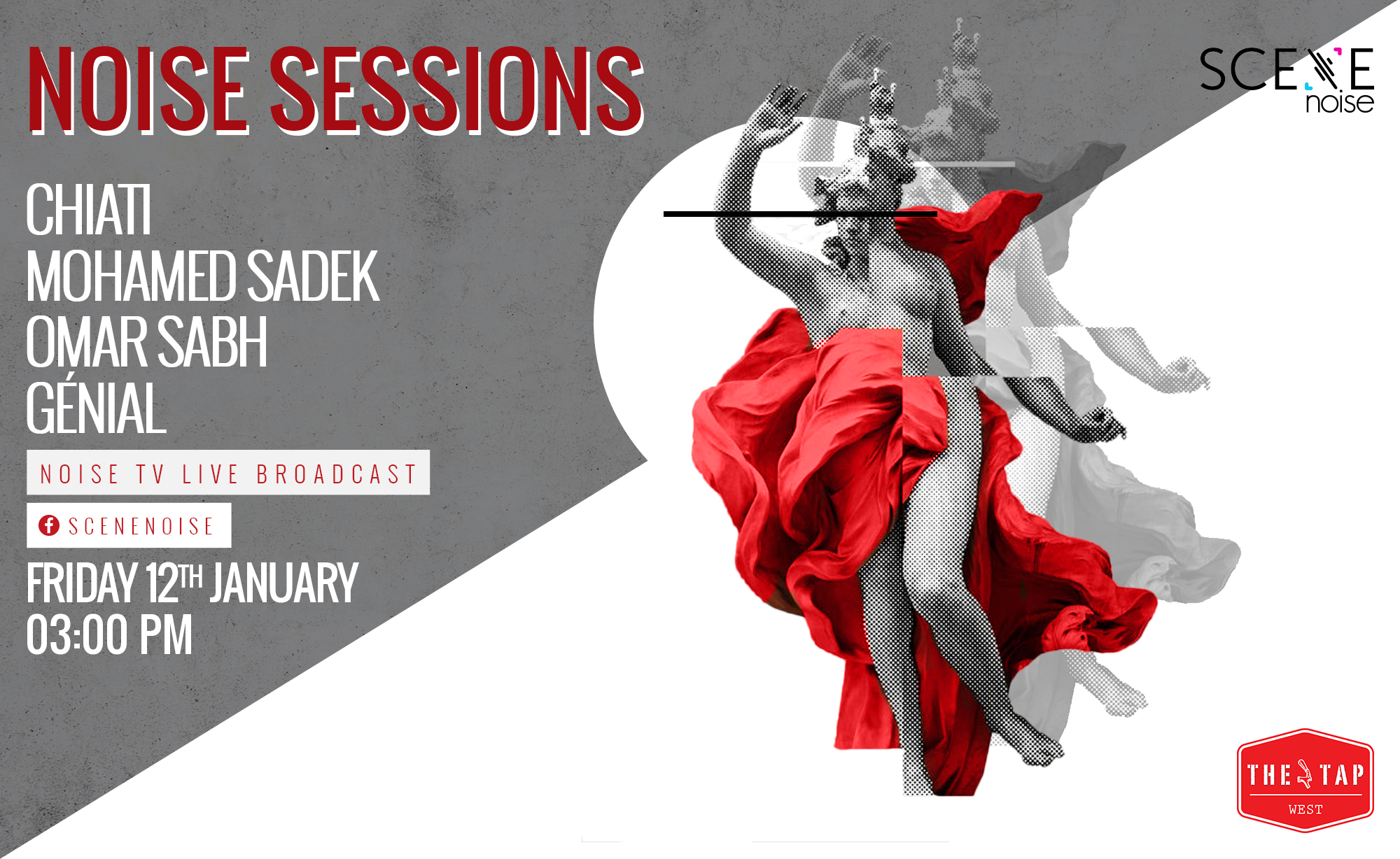Noise Sessions Returns Next Weekend With a Fresh Lineup featuring Chiati, Mohamed Sadek, Omar Sabh & Génial