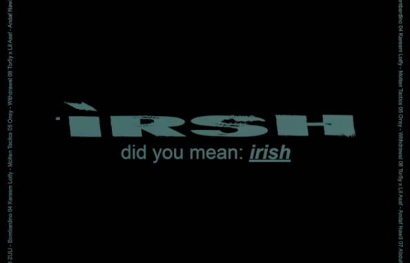 irsh did you mean: irish