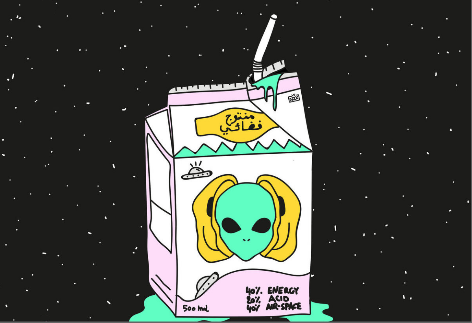 Tunisian Electronic Label ARE YOU ALIEN Drop Second V.A ‘Energy Drink Vol.1’
