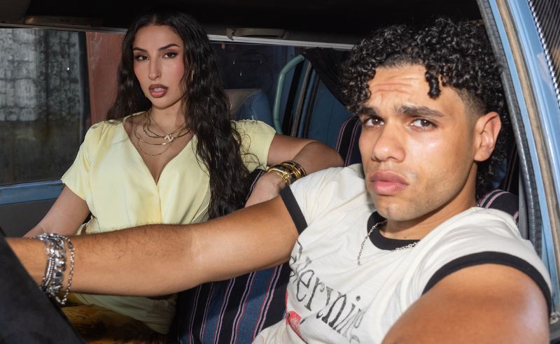 On Set: Ziad Zaza & Zeina - 'Whyat 3oyono'